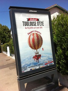 affiche festival Toulouse d'été musique