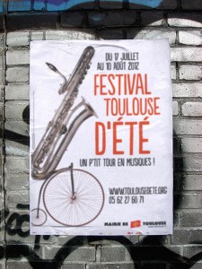 affiche festival Toulouse d'été musique