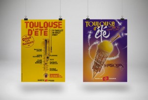 affiches festival Toulouse d'été musique