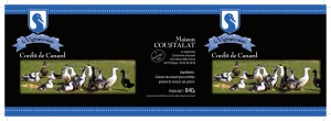 Etiquette packaging La vignécoise maison Coustalat conserverie artisanale Vignec Saint-Lary Soulan hautes-pyrénées