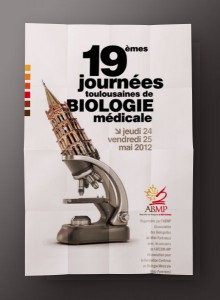 Affiche journées toulousaines de biologie médicale projet non retenu