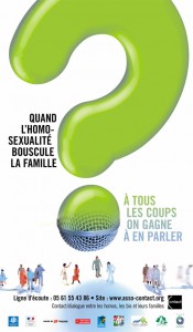 Affiche association Contact lutte contre l'homophobie Toulouse Haute-Garonne