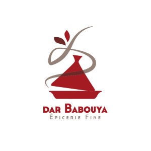 Logo charte graphique épicerie fine produits d'Afrique du Nord Paris