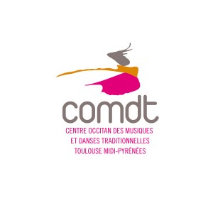Logo COMDT centre occitan des musiques et danses traditionnelles Toulouse Midi-Pyrénées