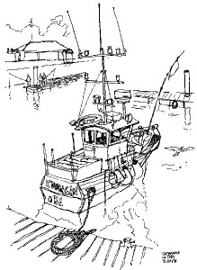 Croquis Pascal Pariselle Capbreton Landes