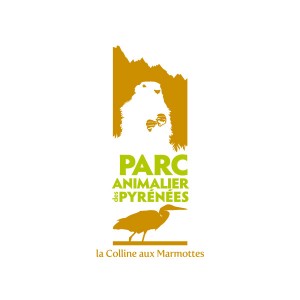 Logo plaquette signalétique parc animalier des Pyrénées la colline aux marmottes Pyrénées