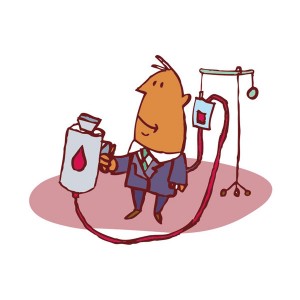 Illustration don du sang agence exotypie Toulouse