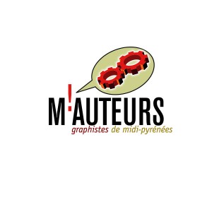 Logo M'auteurs association graphistes indépendants Toulouse