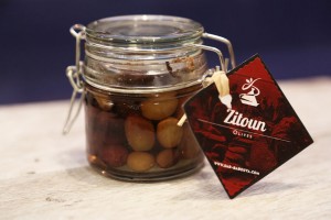 Etiquette packaging produit Dar Babouya épicerie fine Afrique du Nord Paris