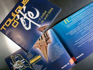 Programme festival Toulouse d'été 2004 musique
