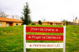 Signalétique Agapei Association de gestion d'établissements d'accueil handicap mental Midi- Pyrénées Toulouse