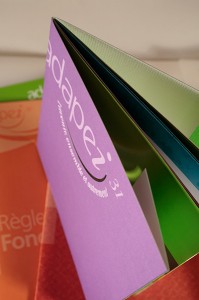 Documents de communication Adapei 31, association handicap Toulouse