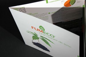 Plaquette Fumeco Leze société de terreau et d'amendement biologique Midi-Pyrénées Ariège