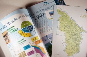 Plaquette journal interne Schéma d'aménagement et de gestion des eaux de l'estuaire de la Gironde